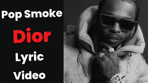 Dior by POP SMOKE Lyrics Meaning 